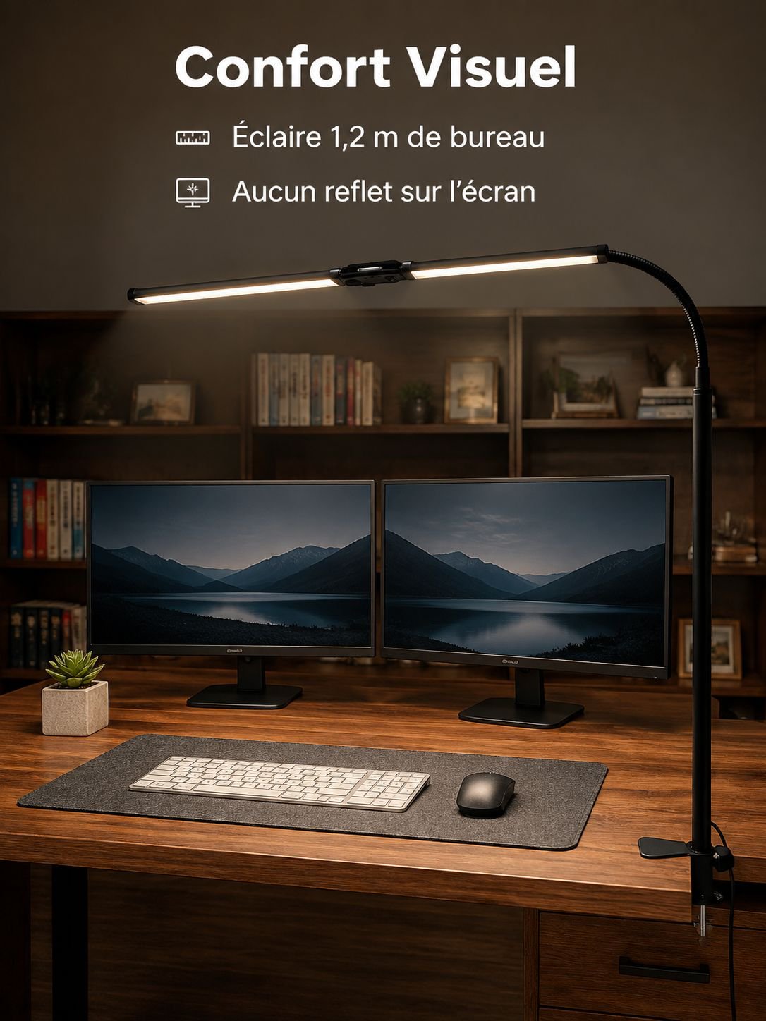 Lampe de bureau pour protéger les yeux