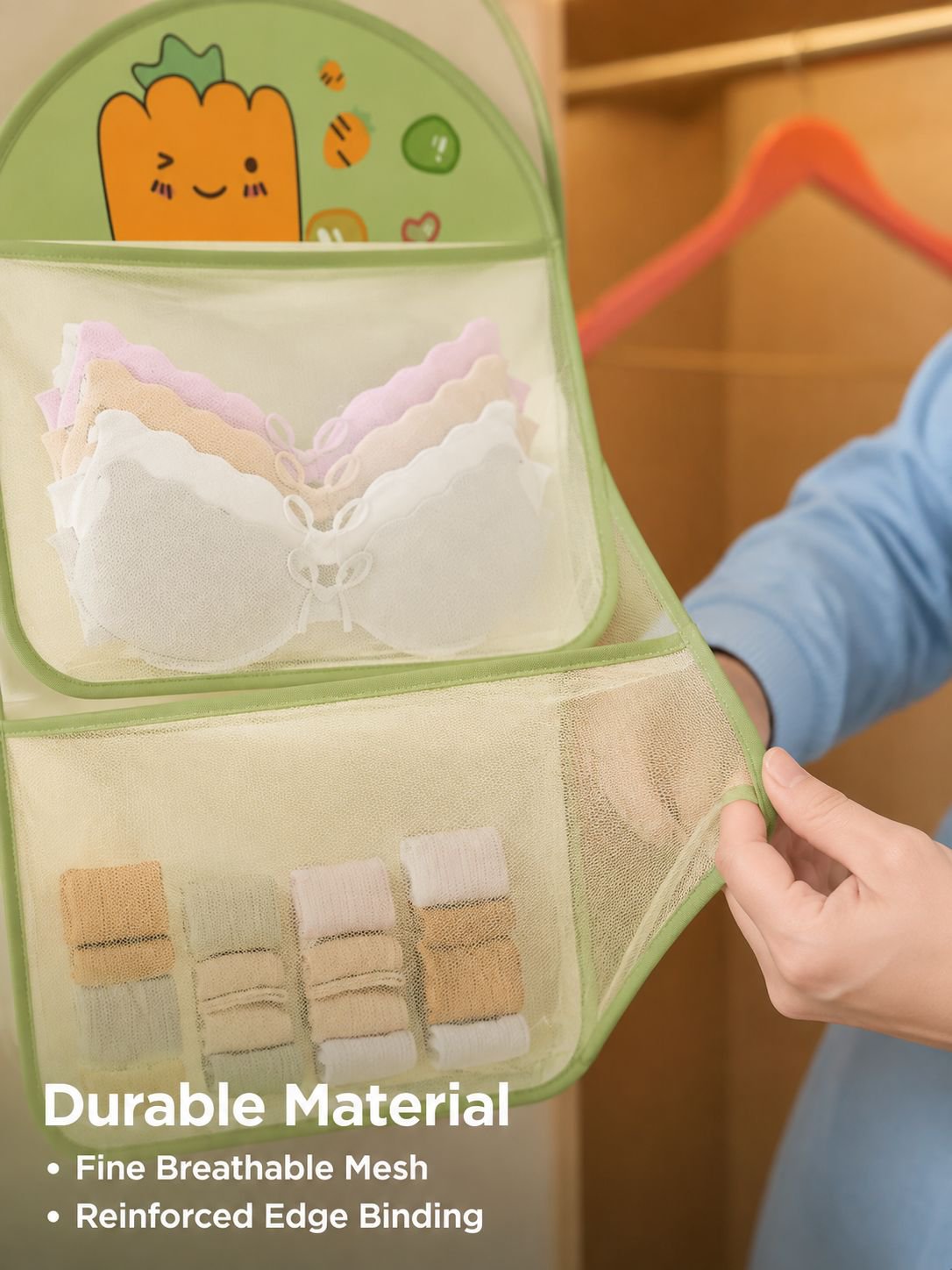 Hanging Organizer Bag for Underwear and Socks