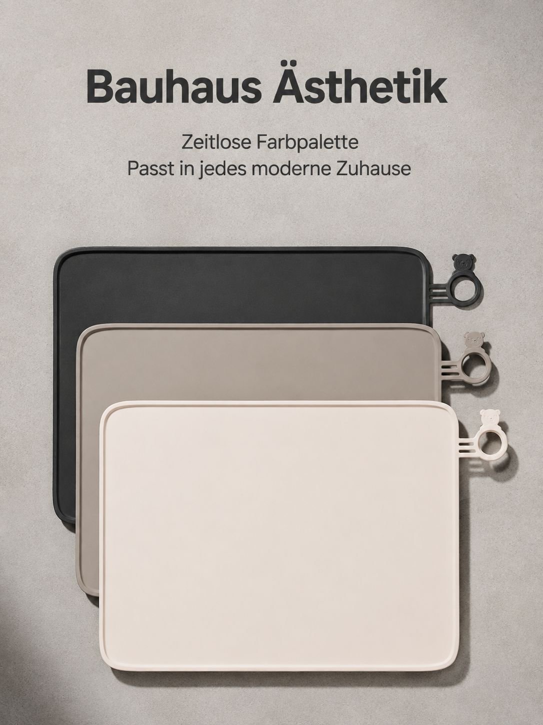 Rutschfestes Baby Platzset im Alltag