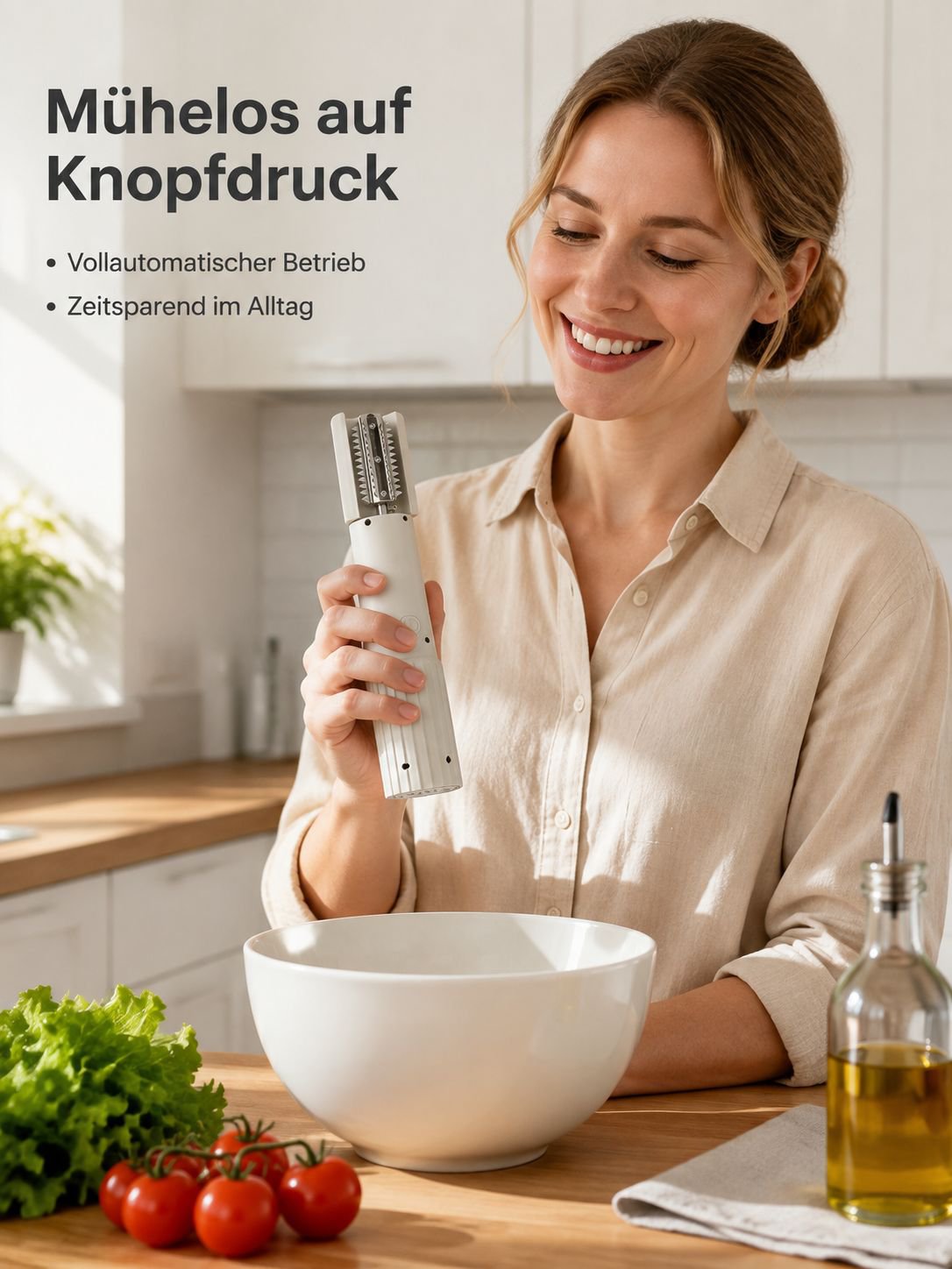 Neuer wiederaufladbarer, vollautomatischer