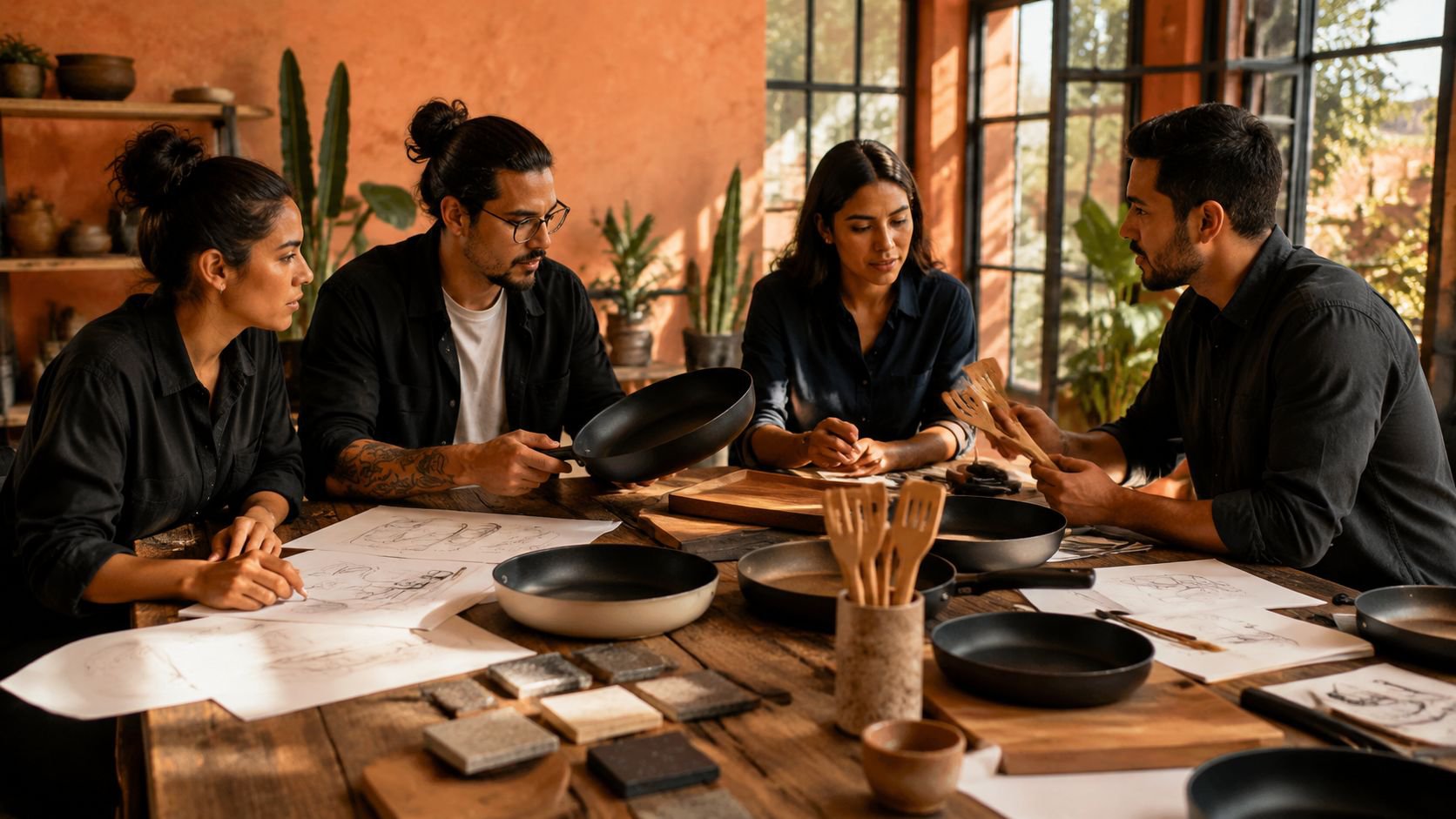Ligeros y fáciles de usar, para disfrutar cocinando.