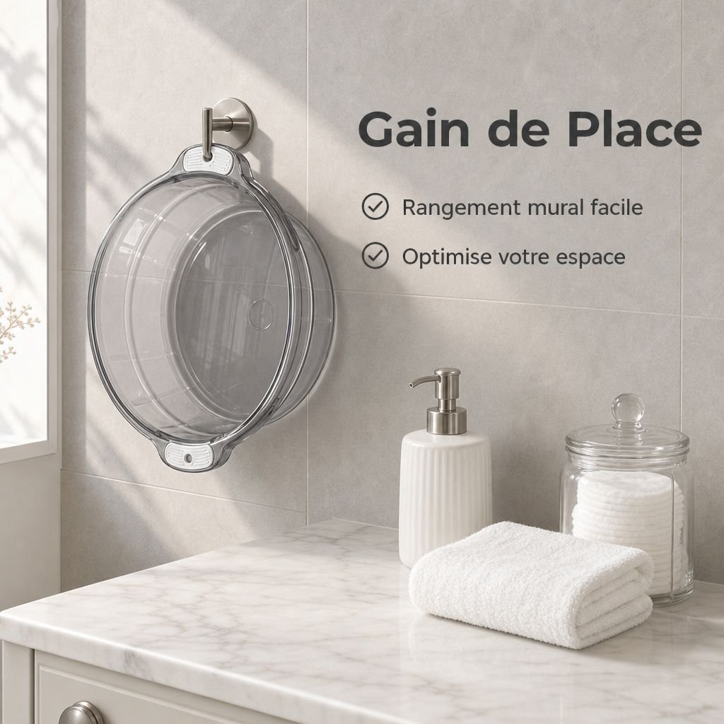 Grand bassin rond pour usage domestique
