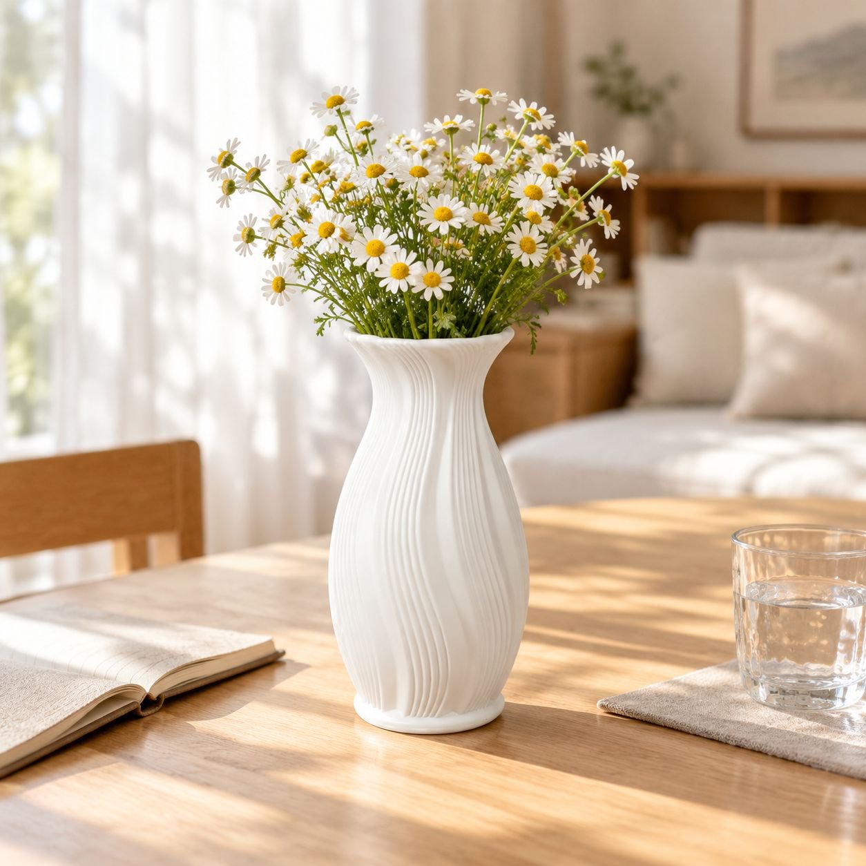 French Gradient Flower Vase
