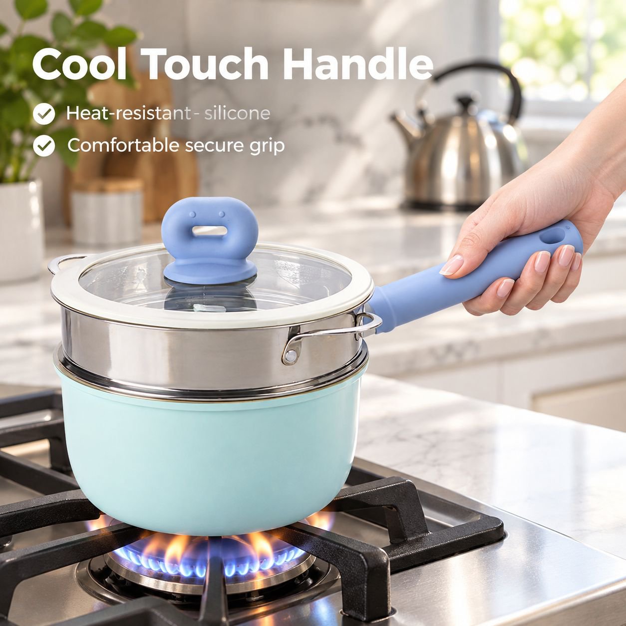 Ceramic Baby Food Milk Pan Universal Stove Compatible Household Small Soup Pot