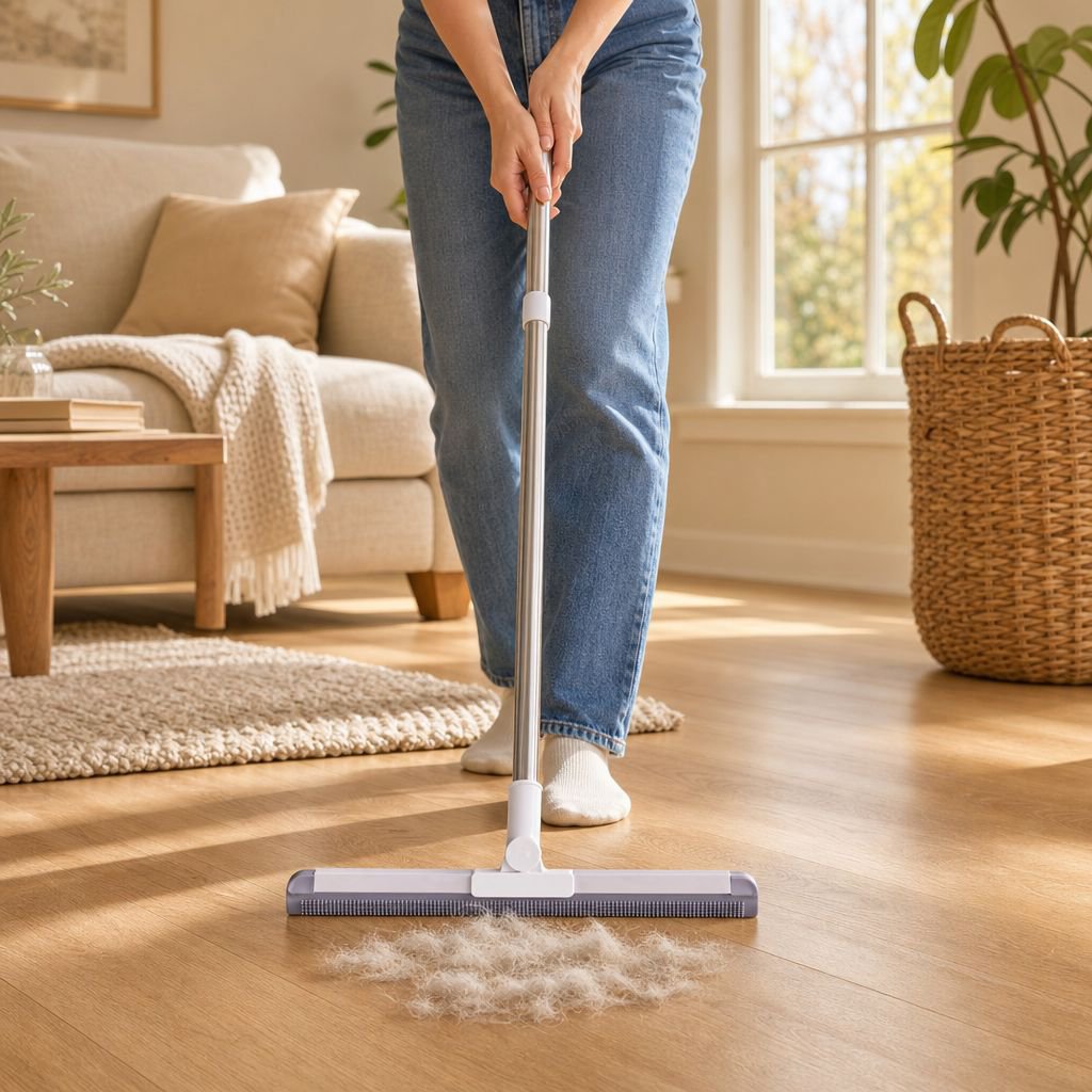 Multifunctional Silicone Broom 4-in-1 Household Cleaning Tool