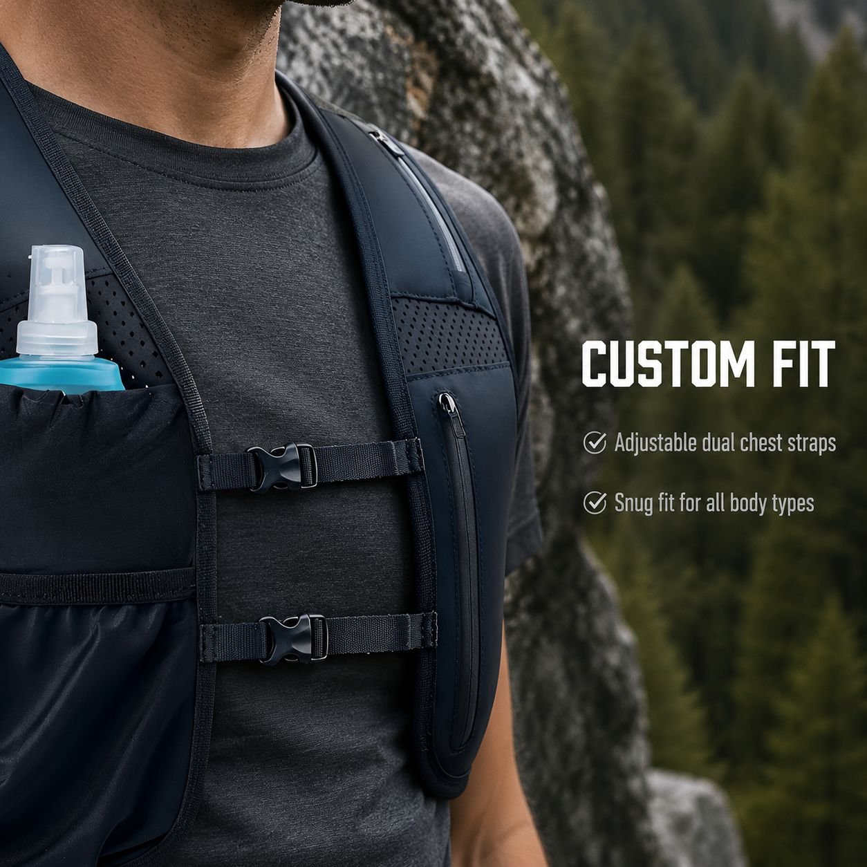 Outdoor Mehrzweck-Sportwesten-Rucksack