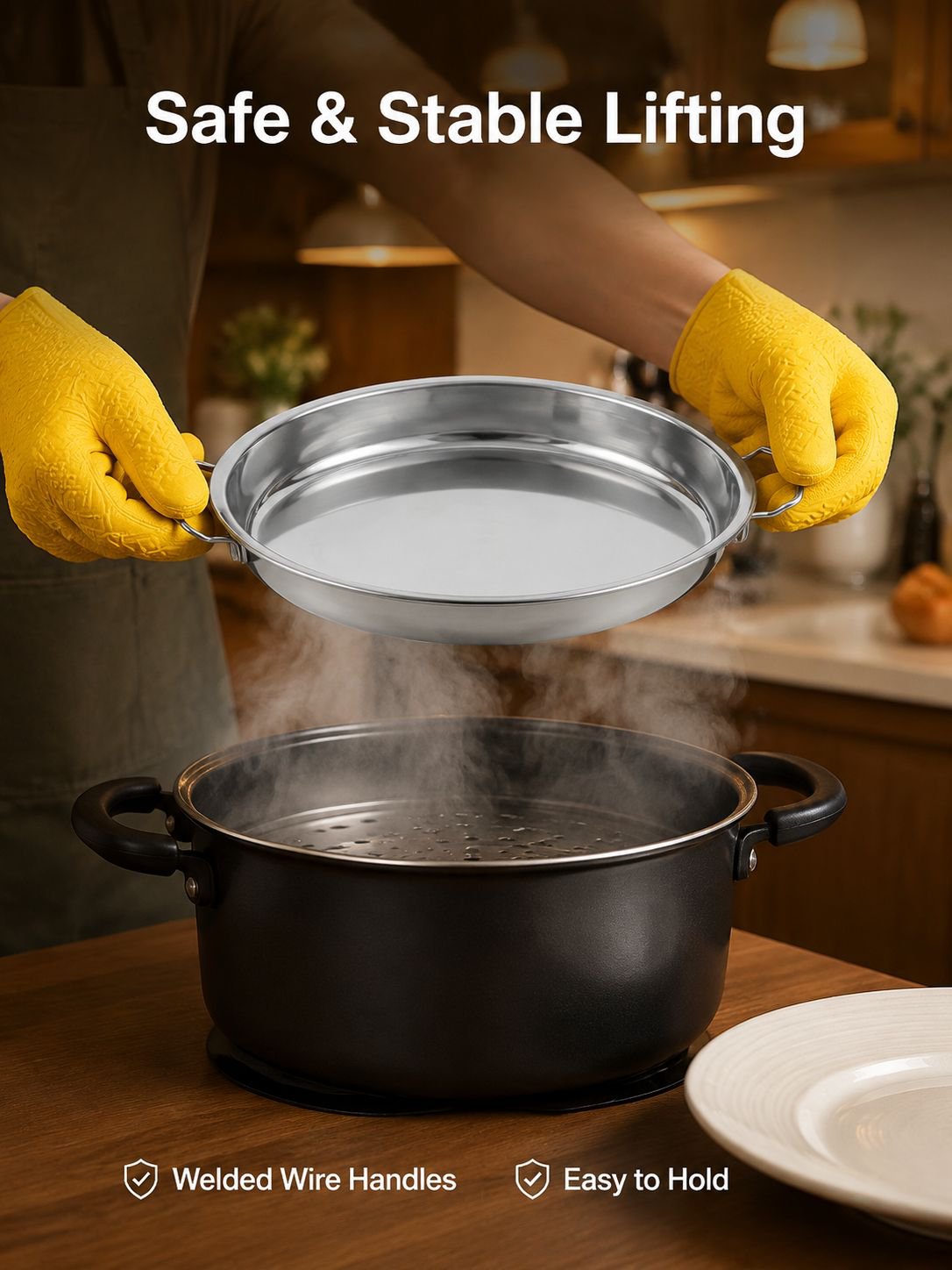 Home Dough Steaming Luo Luo Pan Set