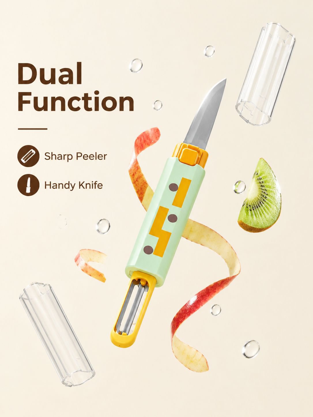 2-in-1 Portable Fruit Peeler