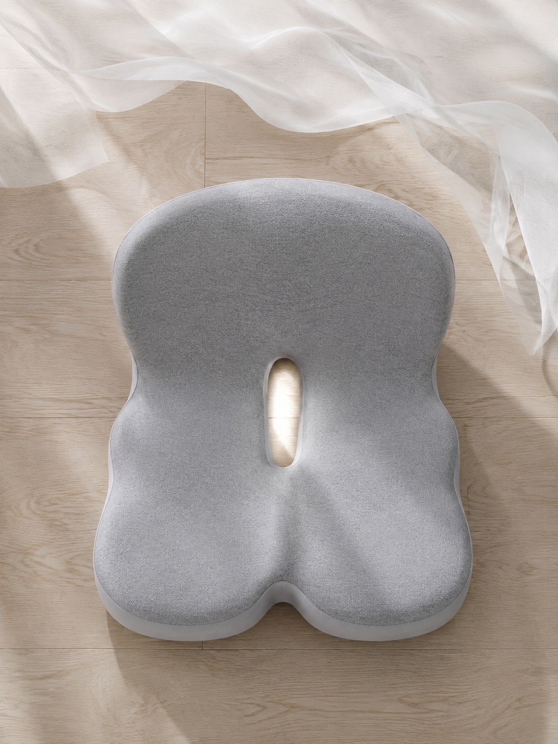 Cojín de asiento con diseño para elevar los glúteos