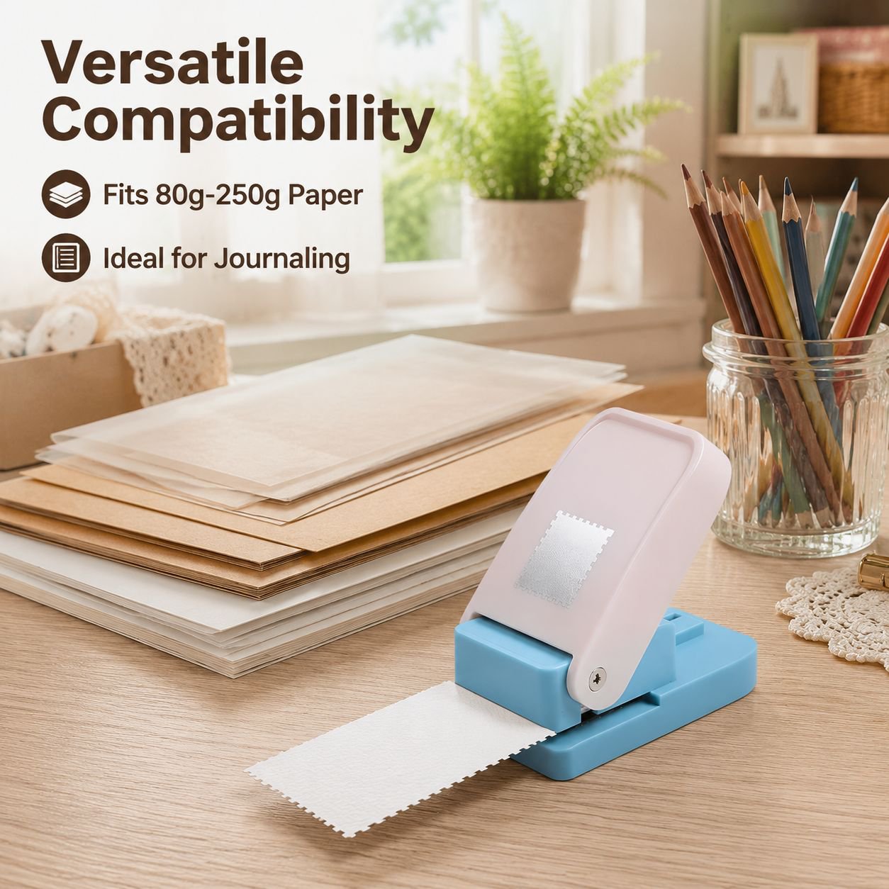 Large Flower Puncher for Journaling and Paper Craft Collage