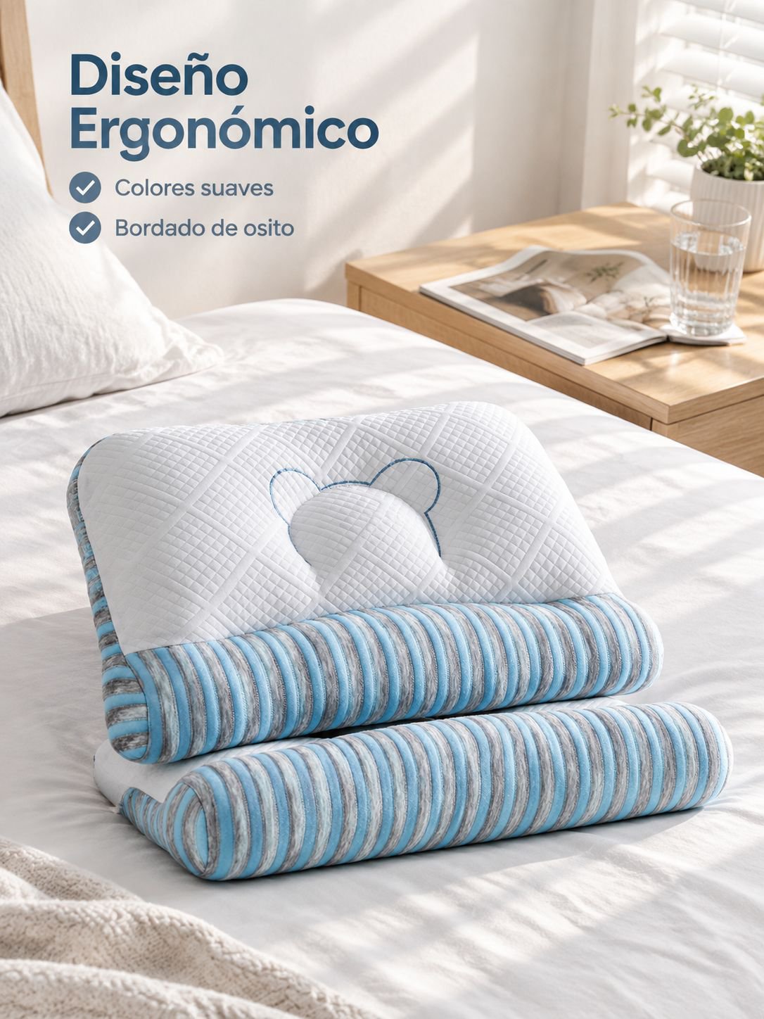 Almohada de soporte para el cuello