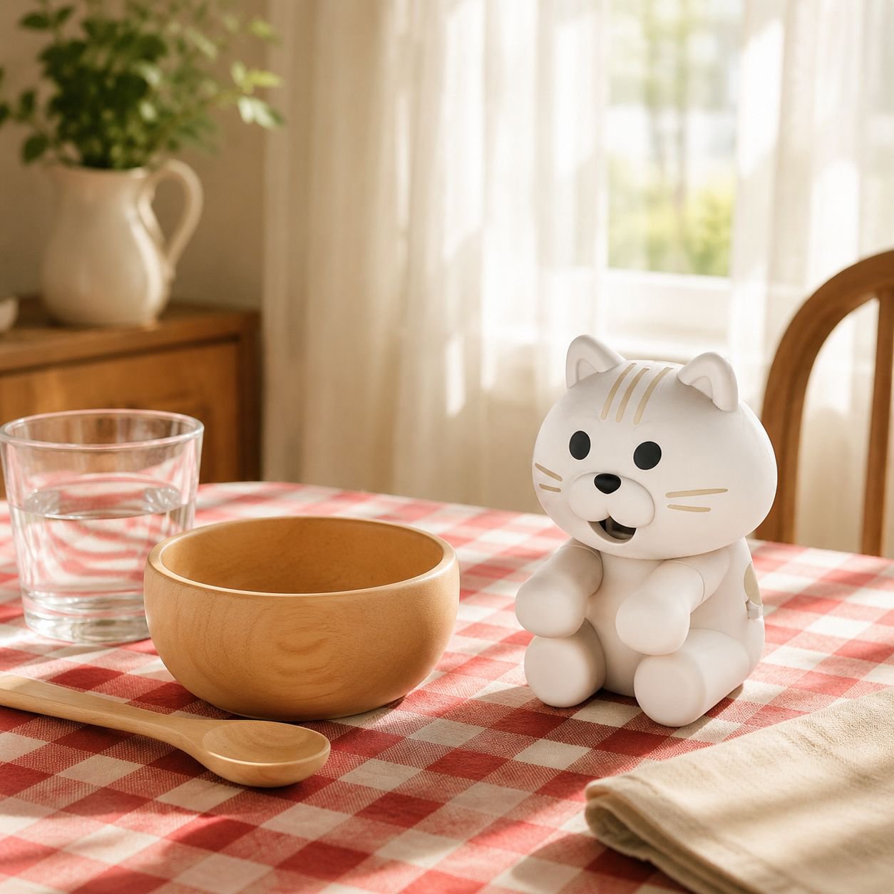 Cat Fan for Cooling Down Food