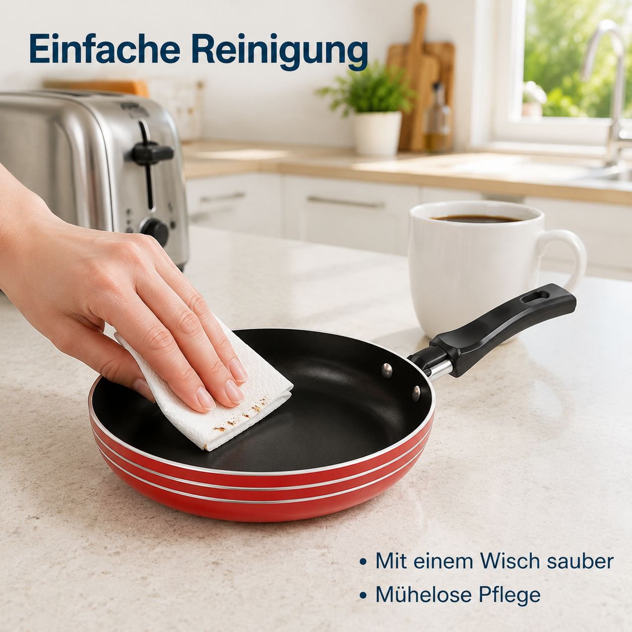Mini-Bratpfanne mit Antihaftbeschichtung
