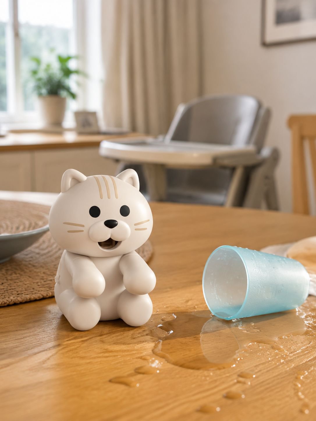 Cat Fan for Cooling Down Food