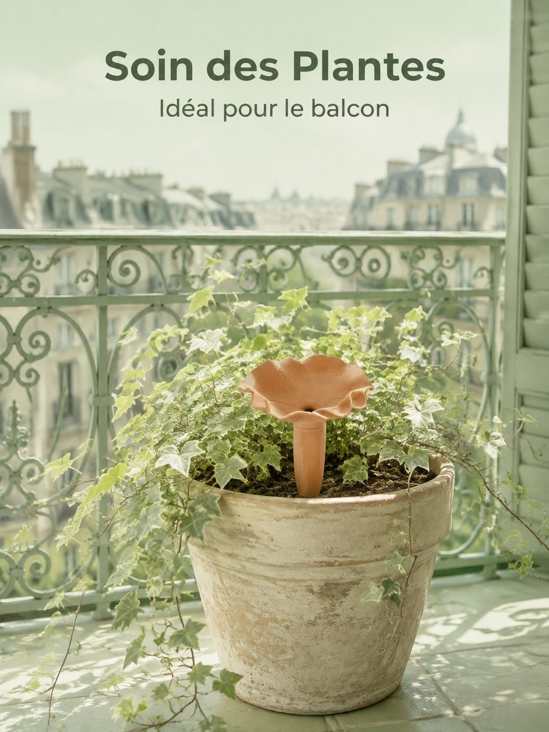 Arrosoir automatique en terre cuite, goutteur d'irrigation paresseux pour la maison