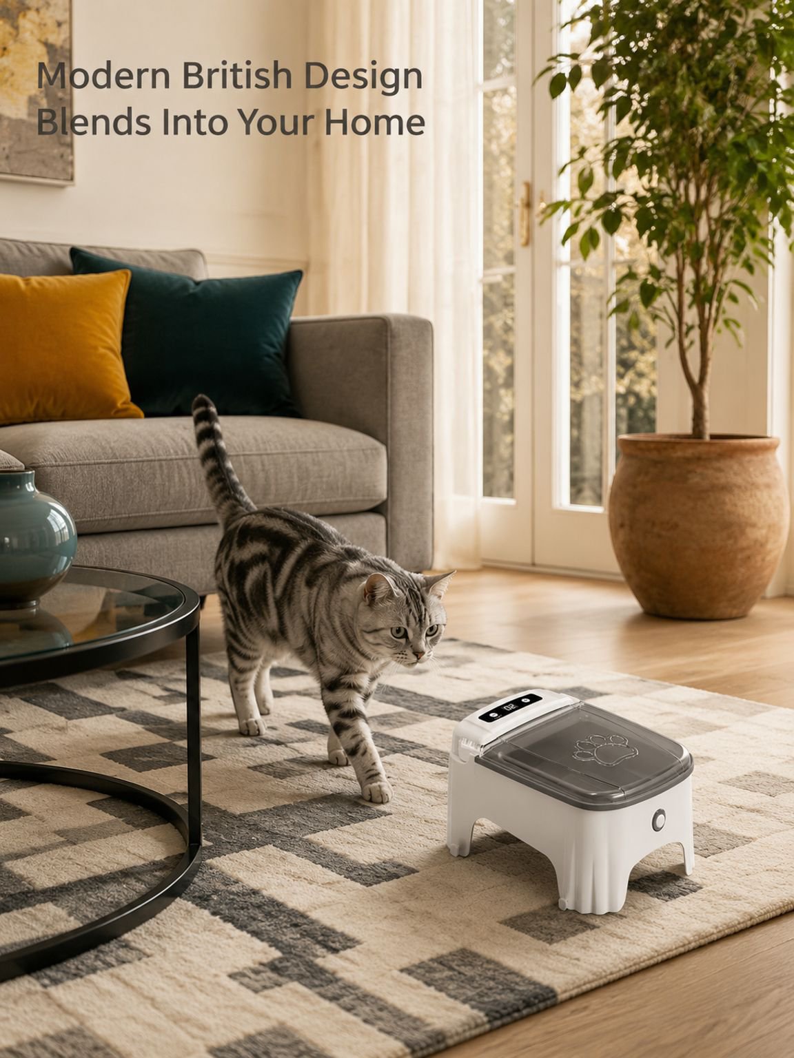 Smart pet sensor feeder