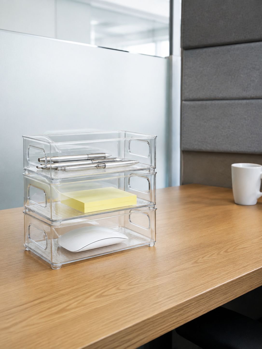 Acryl Schreibtisch-Organizer