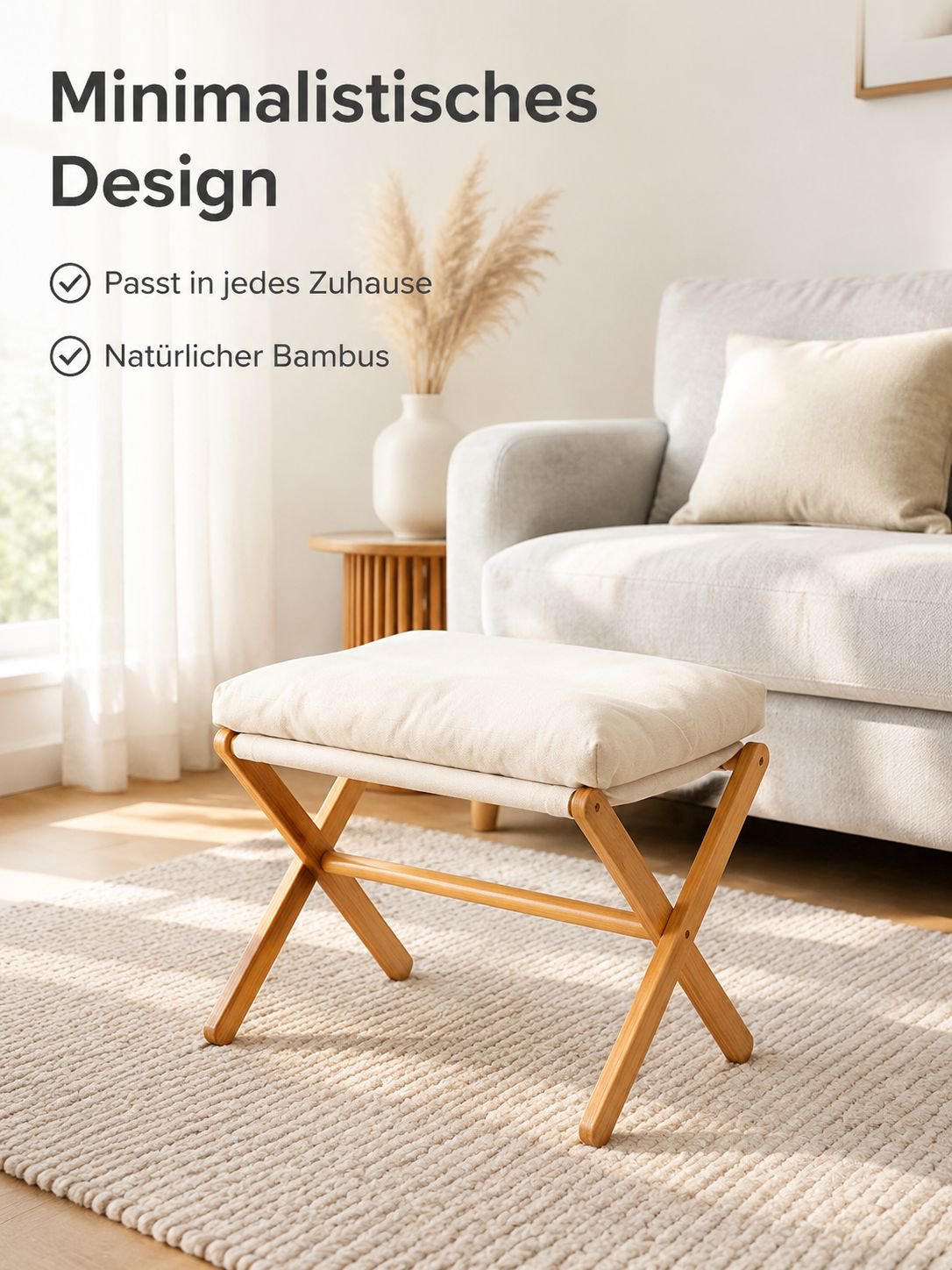 Tragbarer Hocker/Fußhocker