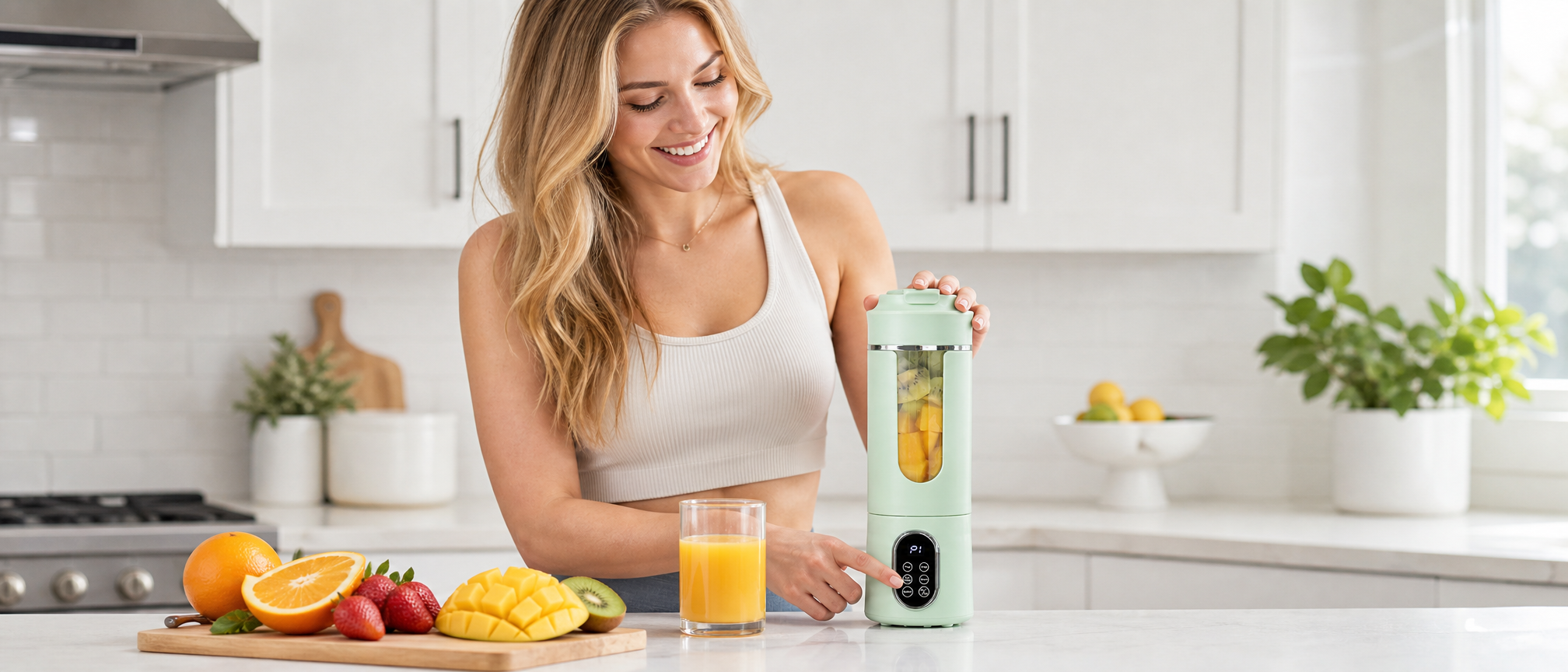 PORTABLE RECHARGEABLE JUICER