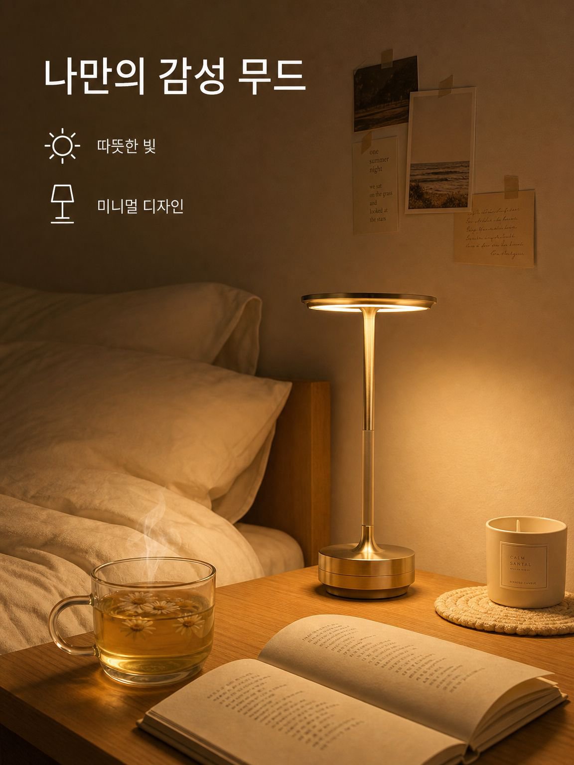 개성 LED 아트 테이블램프