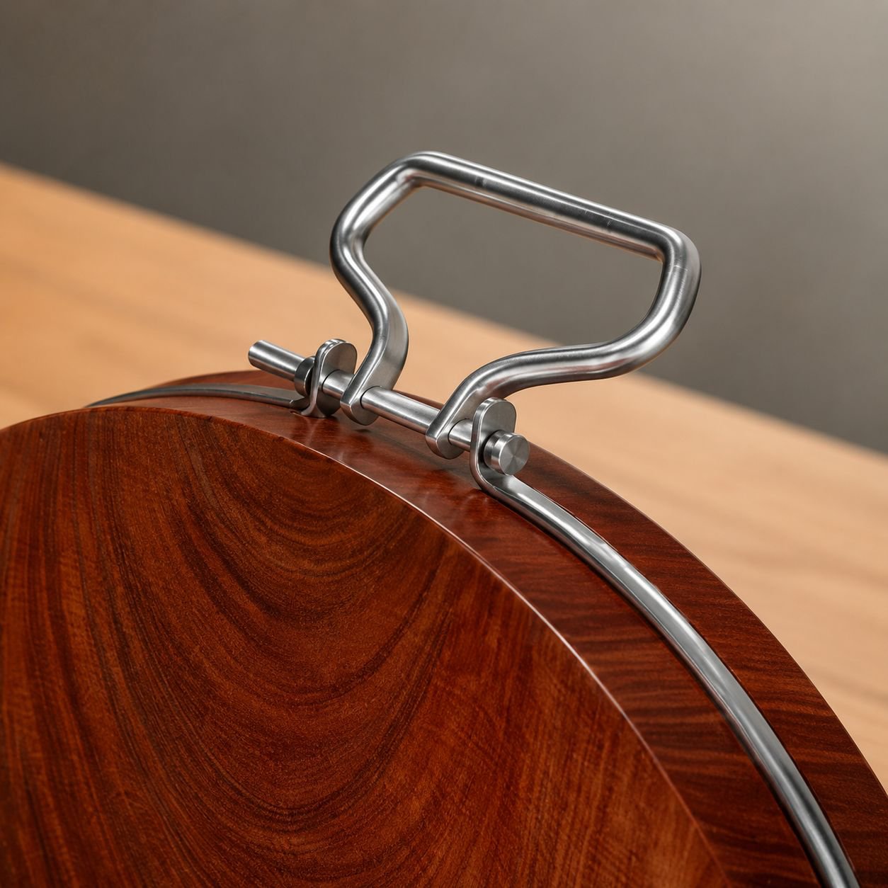 Multipurpose wooden cutting board for kitchen use