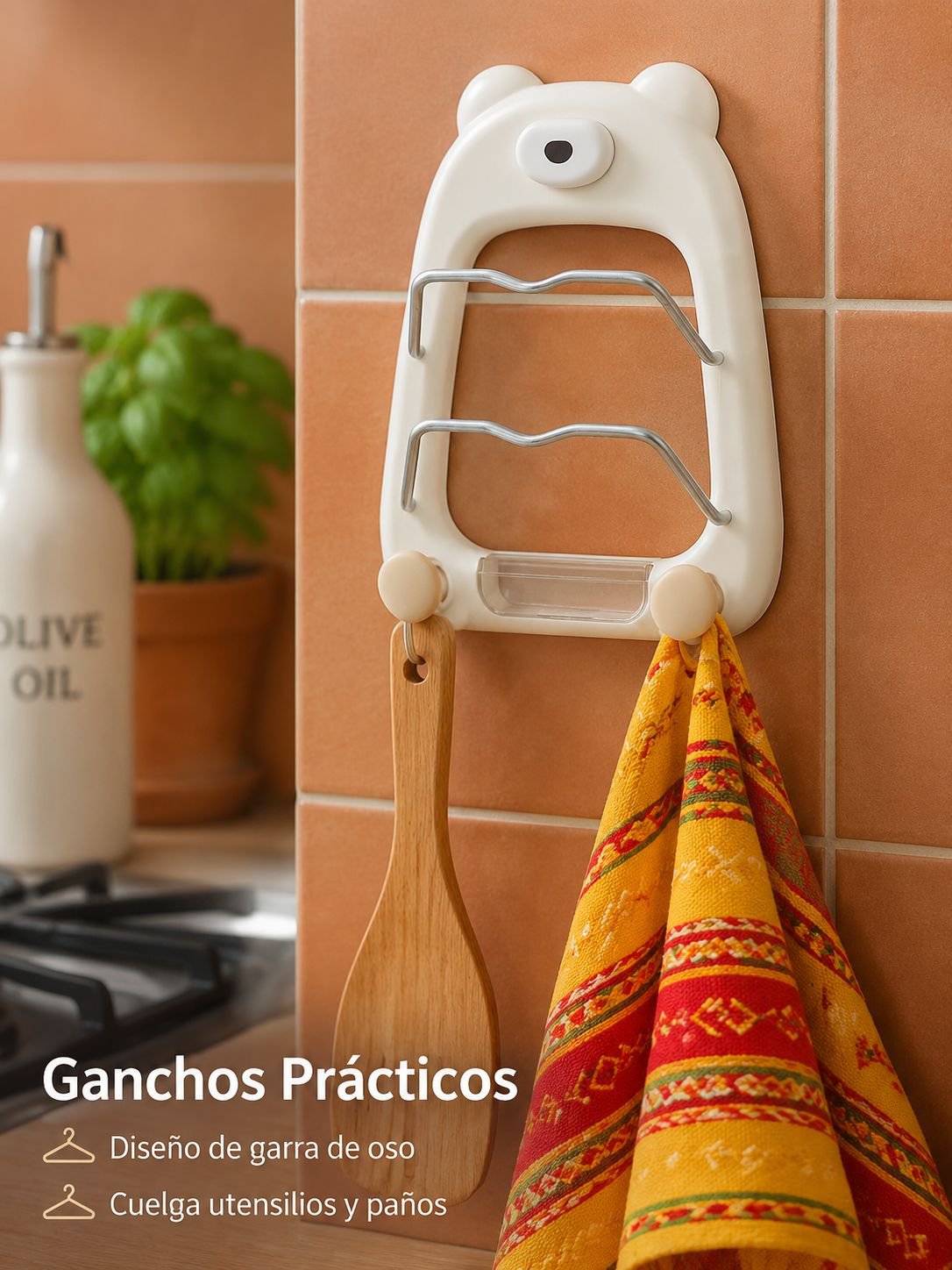 Soporte multicapa de tapas de ollas con ventosa para el hogar