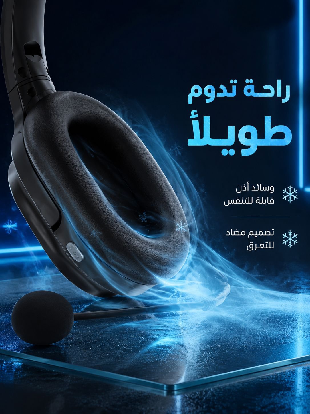 سماعة رأس بلوتوث متعددة الوظائف 4 في 1 