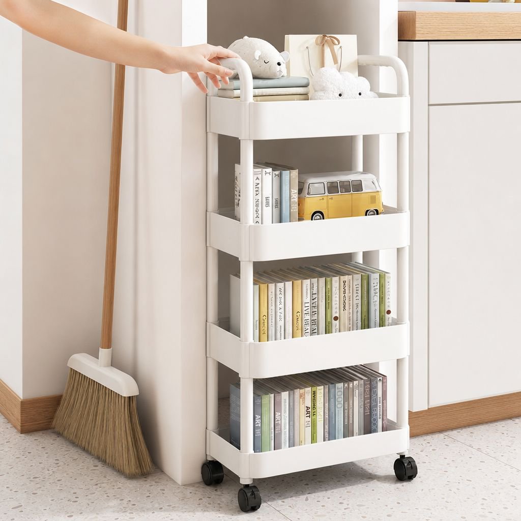 Versatile Shelf Rack for Kitchen or Office Use