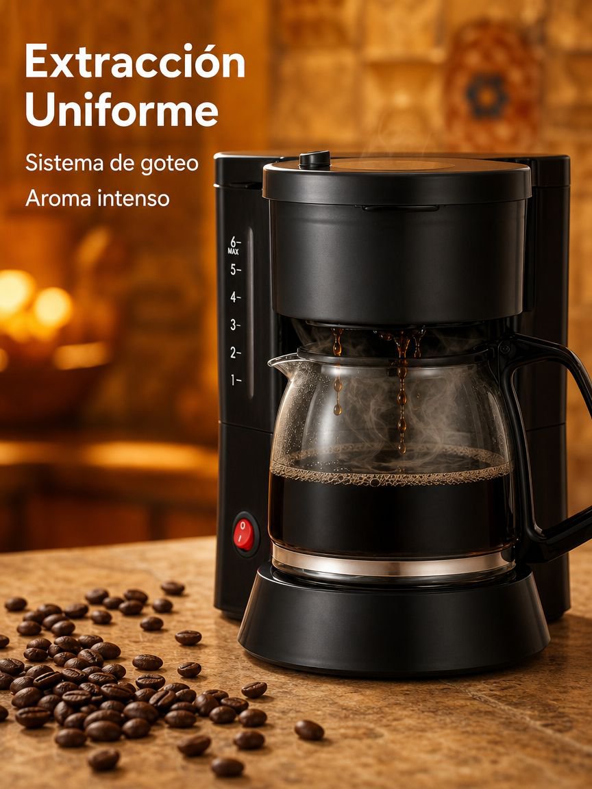 Cafetera de goteo americana doméstica de gran capacidad