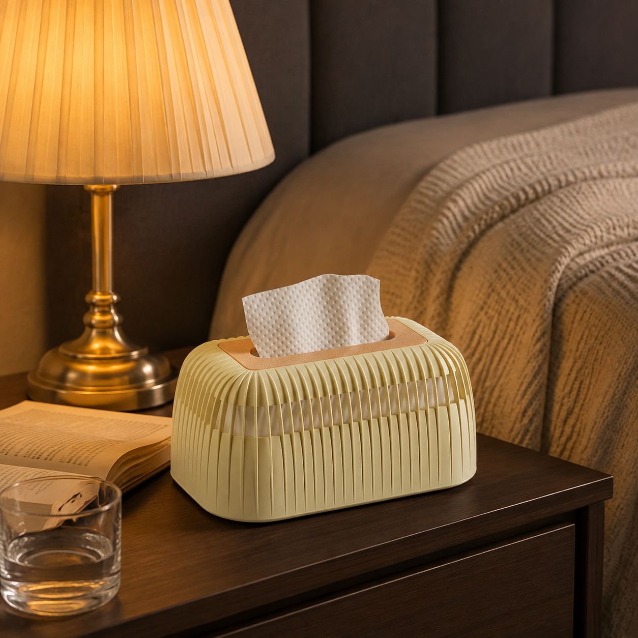 Caja de pañuelos moderna para cualquier habitación