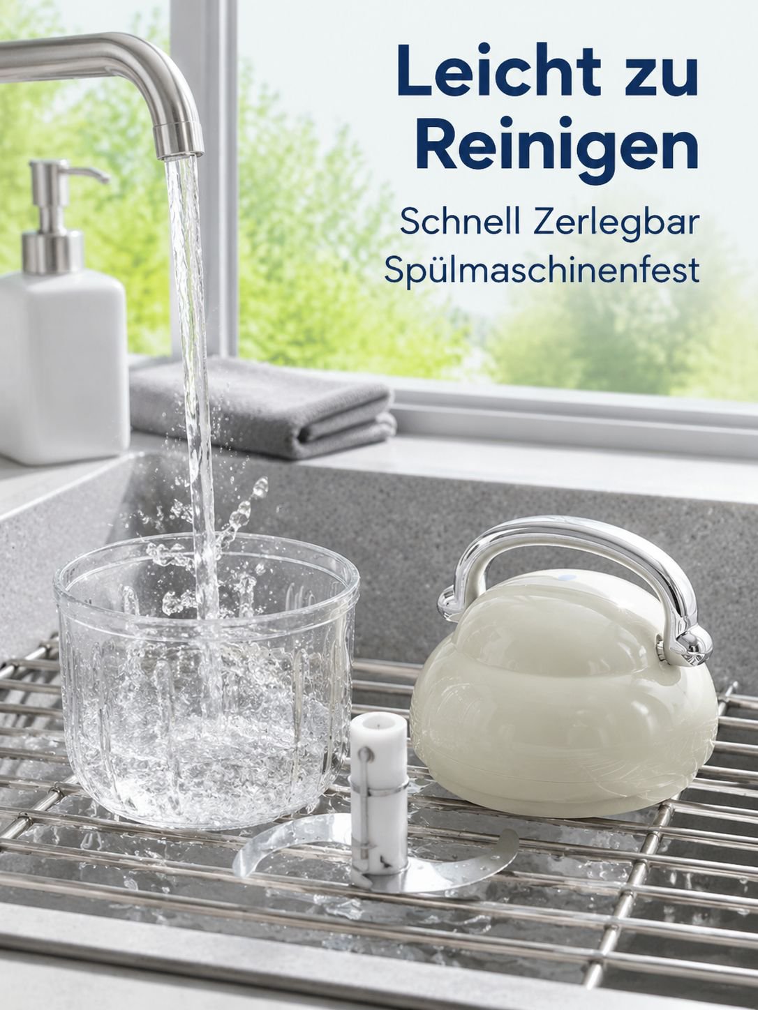 Multifunktionaler Knoblauchpresse für die Küche