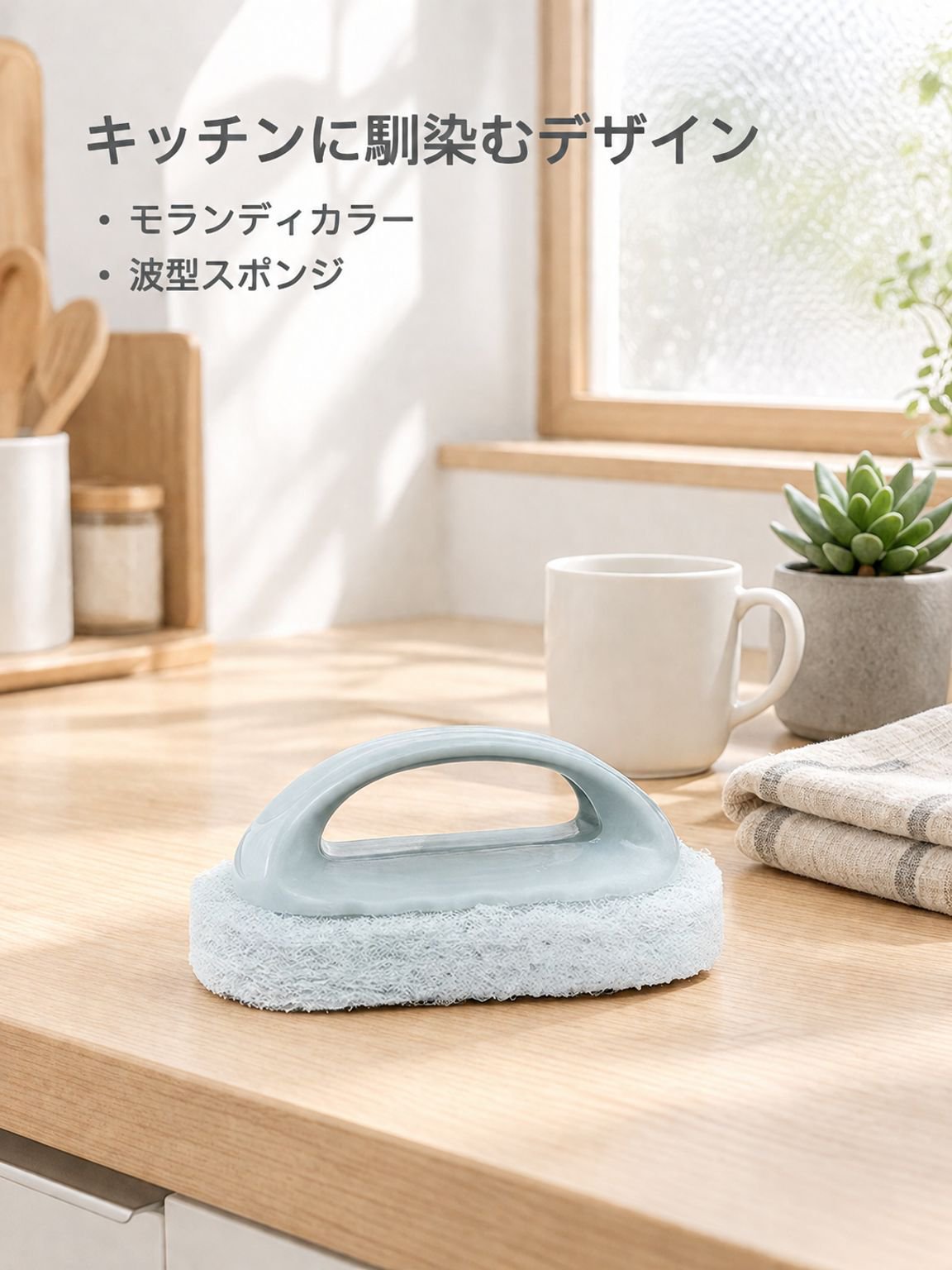 多機能スポンジクリーニングブラシ