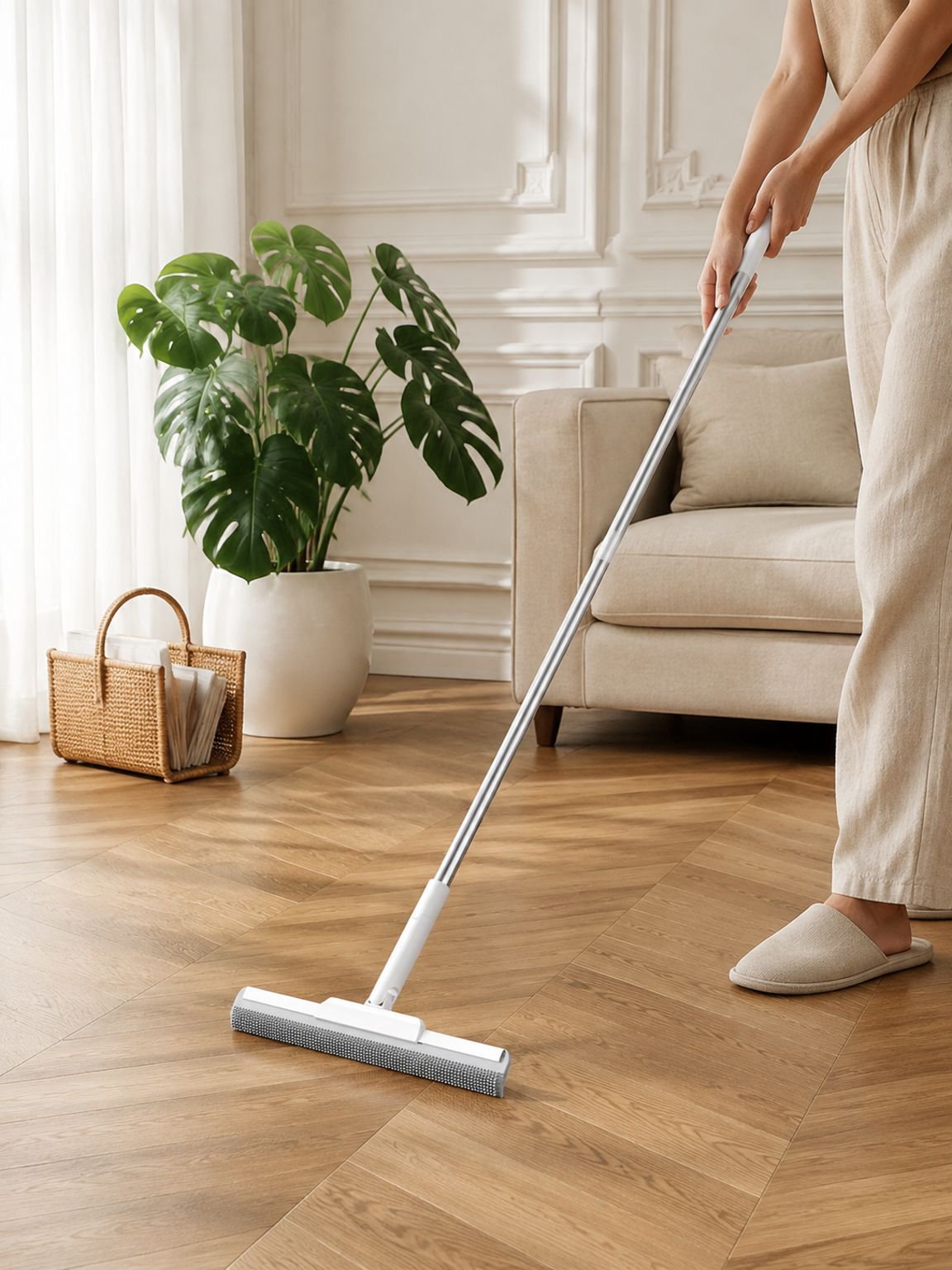 Raclette pratique pour vitres et surfaces lisses