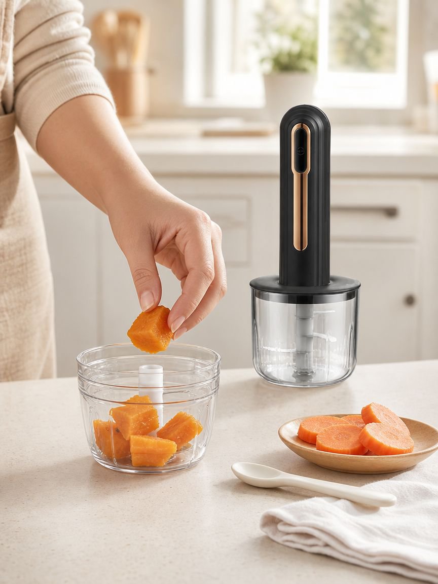 Household mixer kit for baking and cooking