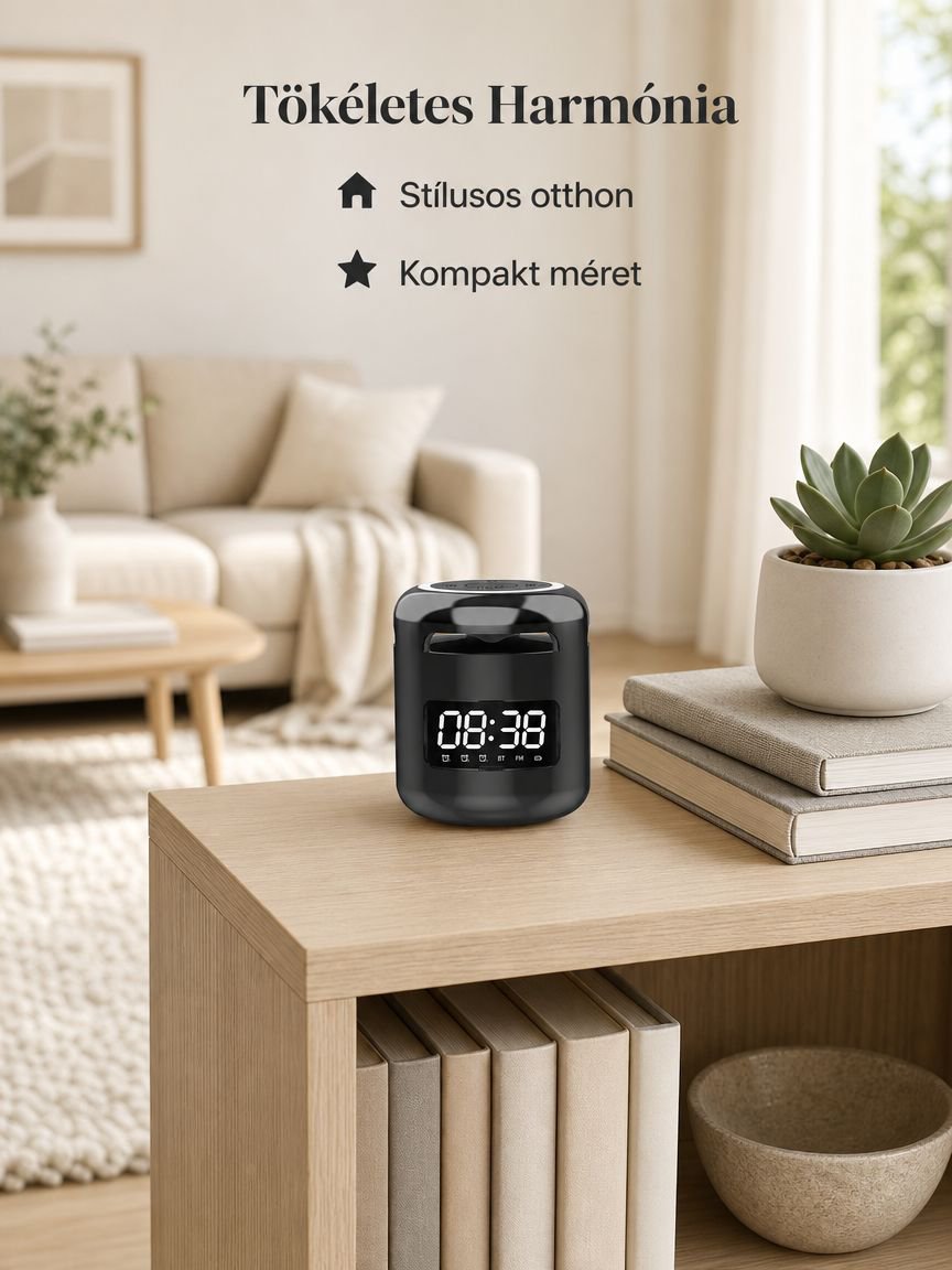 Vezeték nélküli intelligens Bluetooth hangszóró