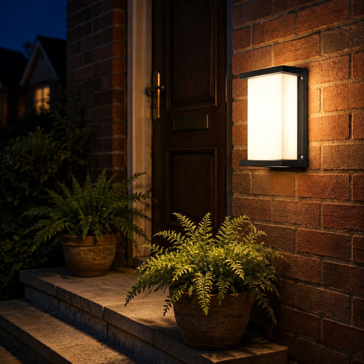 Minimalist Moisture-Proof Outdoor Wall Light for Main Gates and Yards