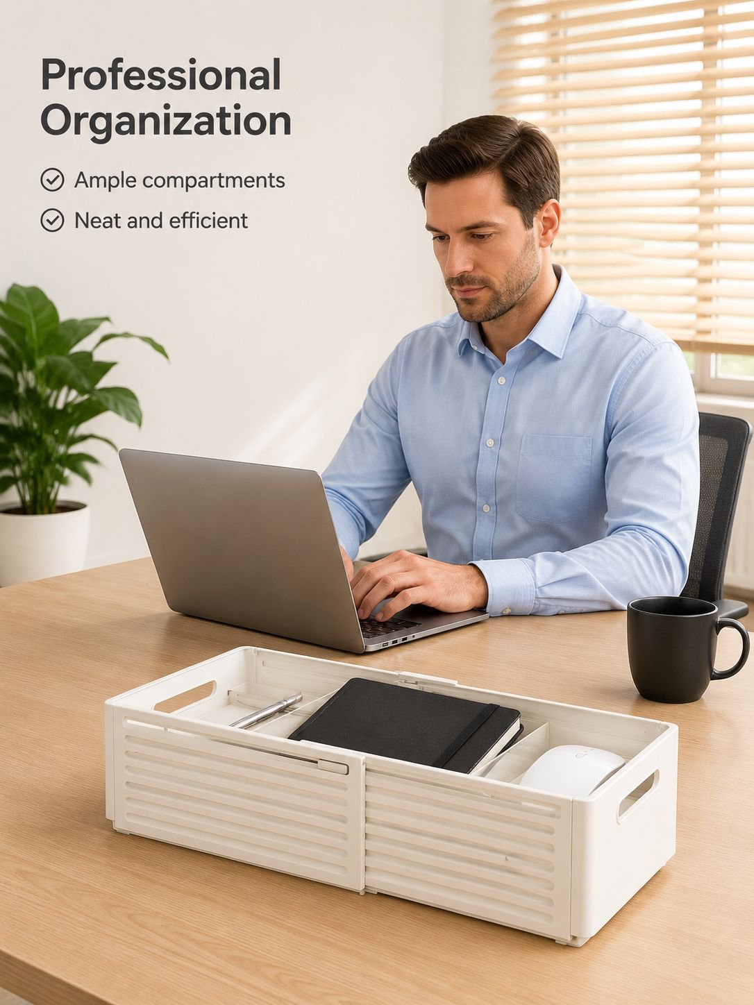 Desktop Organizer Storage Box