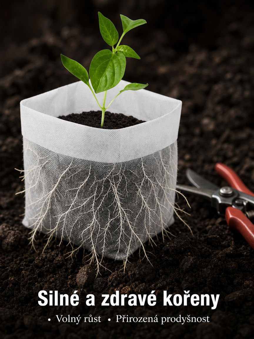 Ekologicky rozložitelný pytlík na sazenice