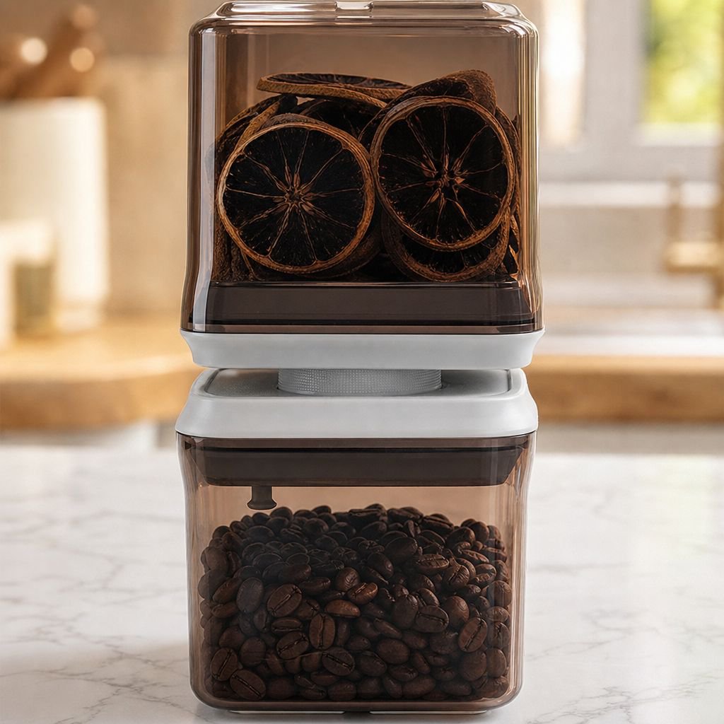 Tea storage jar suitable for herbs and spices