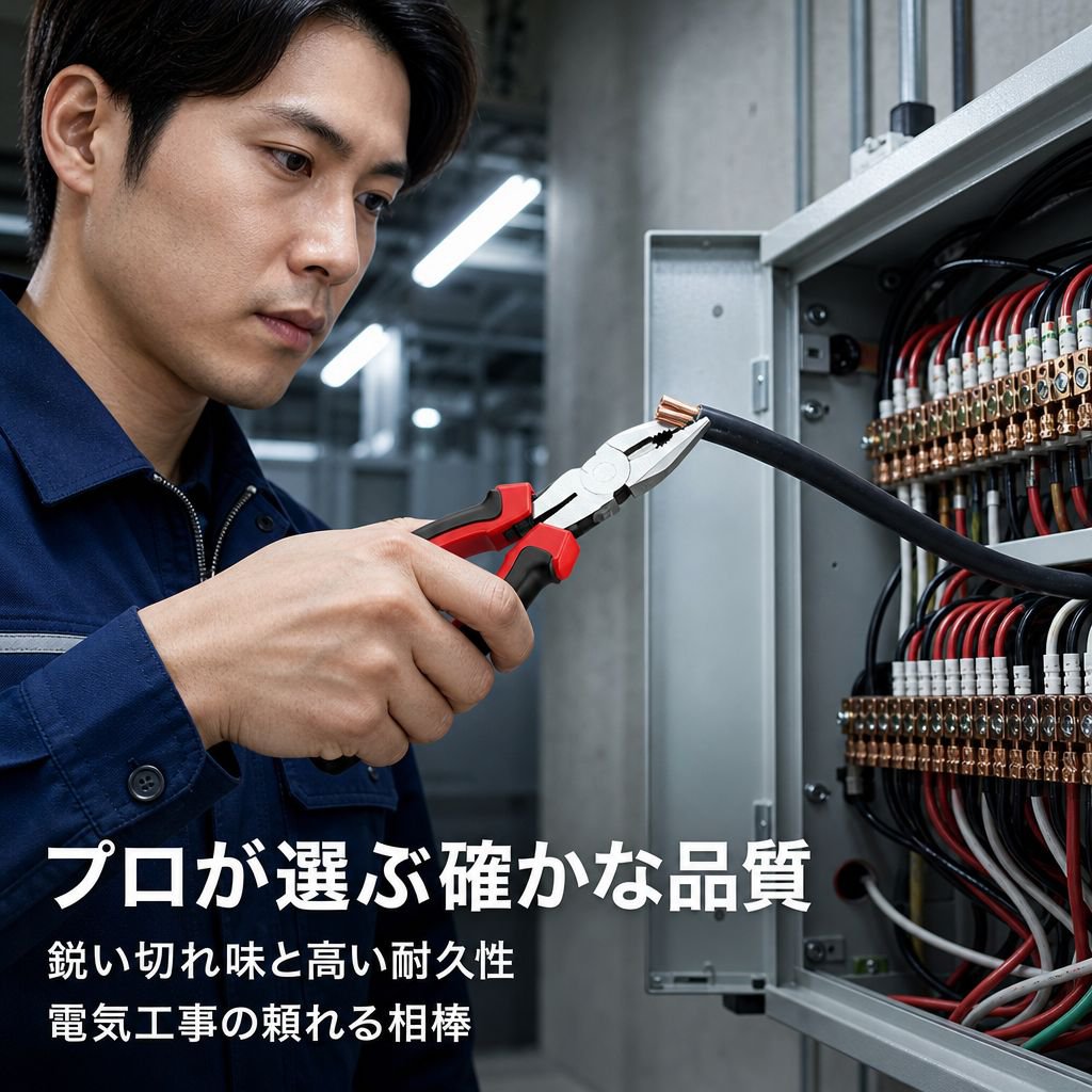 多機能電線切断機、電気工事専用工具