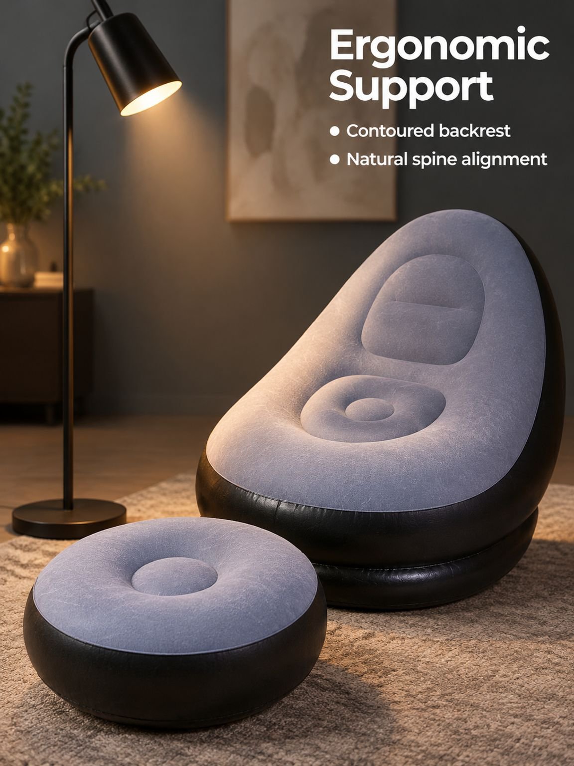 Multifunctional Thickened Inflatable Sofa Chair