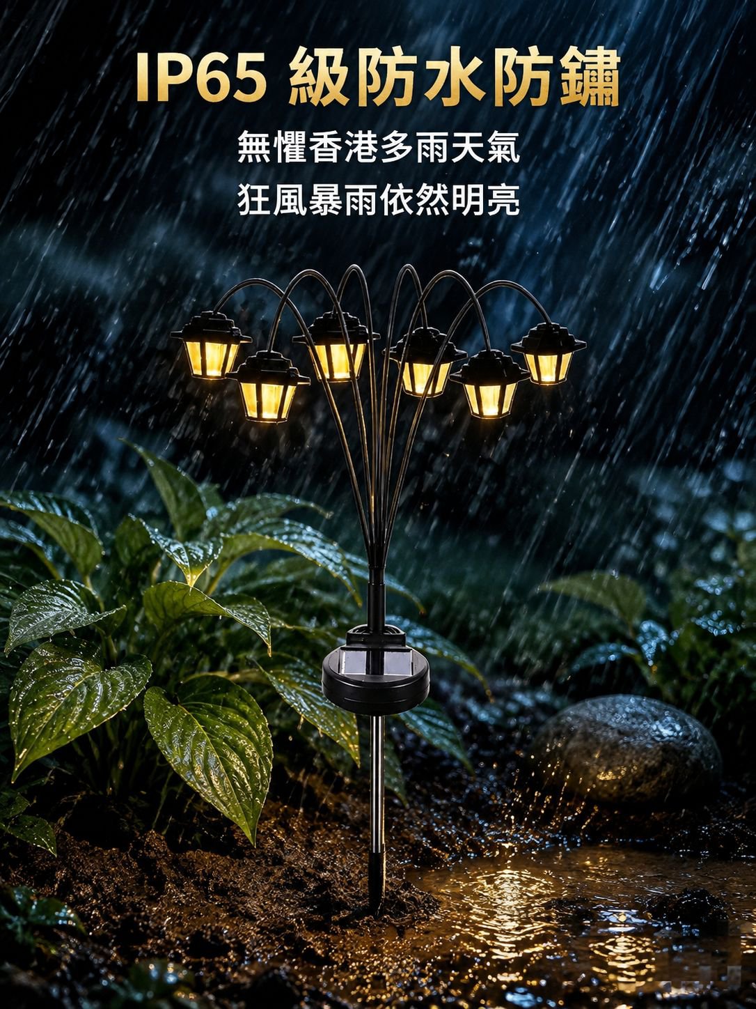 花園別墅草坪太陽能燈