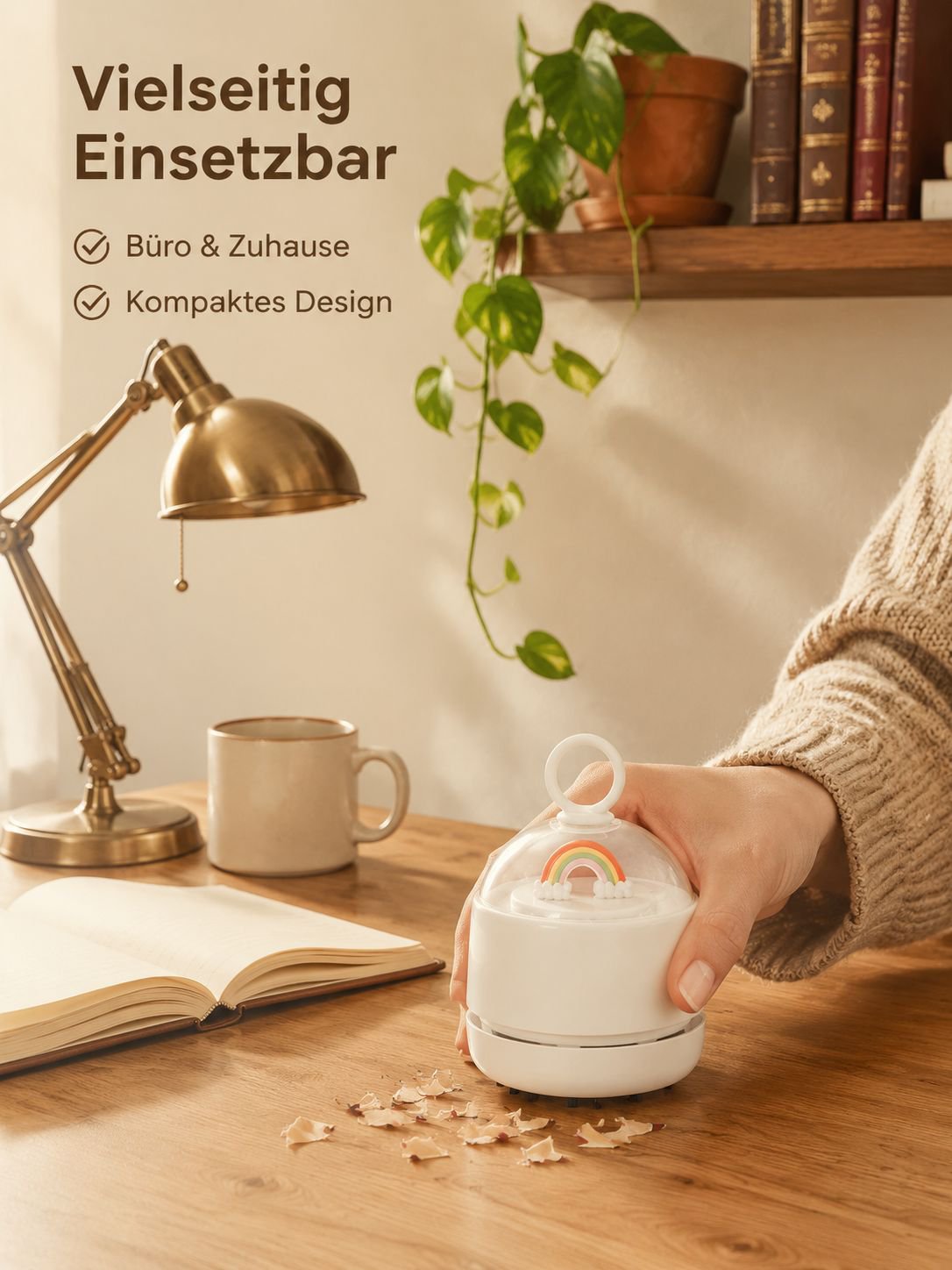 Mini Handstaubsauger für den Schreibtisch