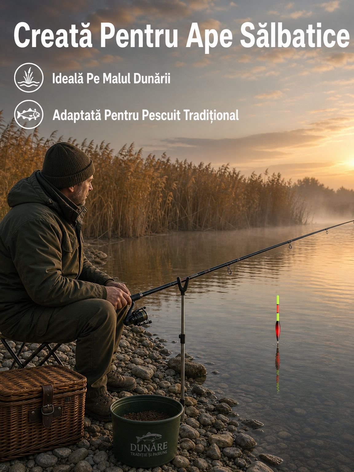 Plută de pescuit cu dublă utilizare, zi și noapte