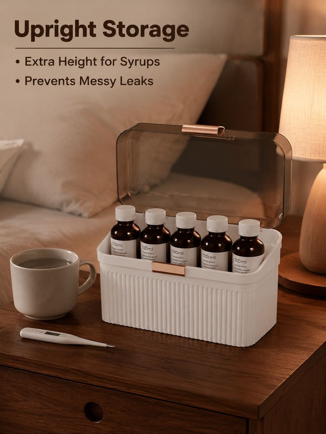 Large Capacity Multi-layer Medicine Box for Home Use