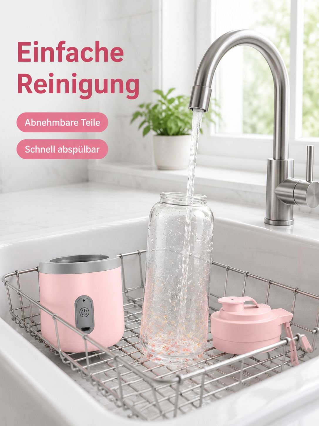 Multifunktionaler tragbarer Entsafter