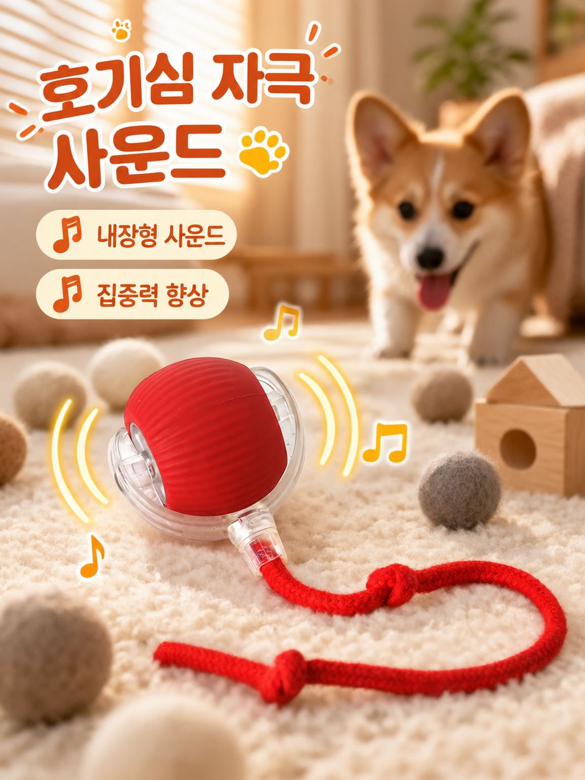 스마트 반려동물 고양이 강아지 놀이 공