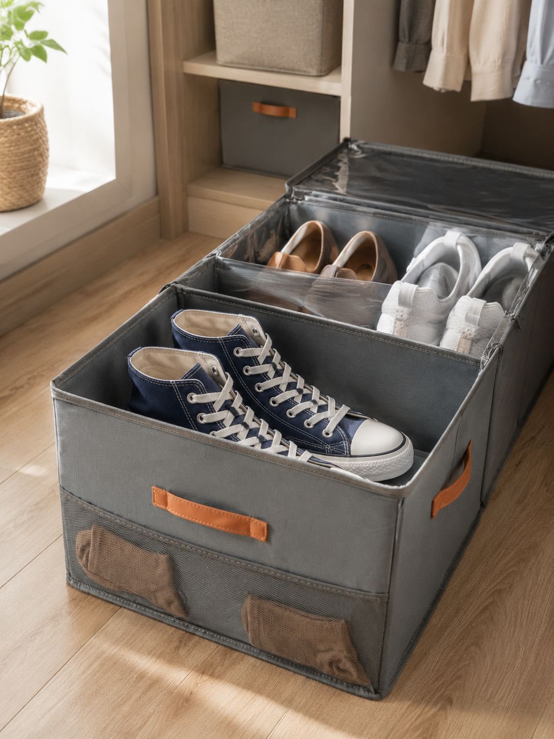 Zapatero moderno para hogar