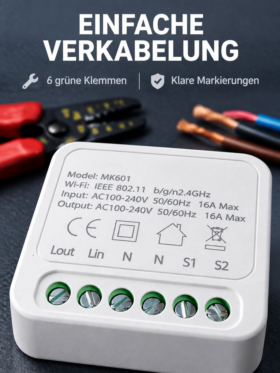 Intelligenter Sprachsteuerungs-Wifi-Schalter