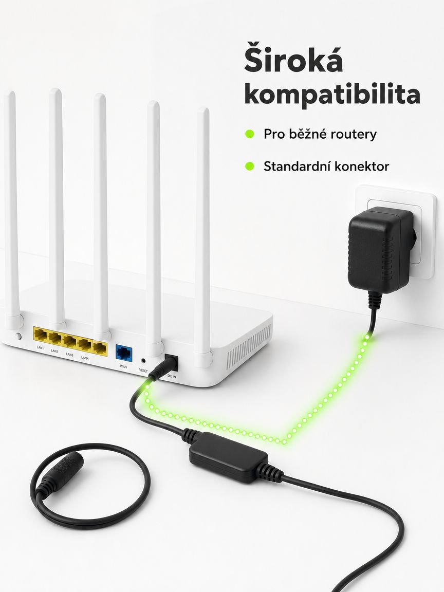 Restartovací kabel pro router – snadná instalace
